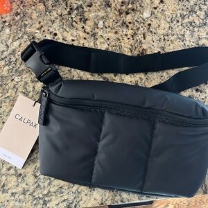 Black quilted belt bag - Calpak